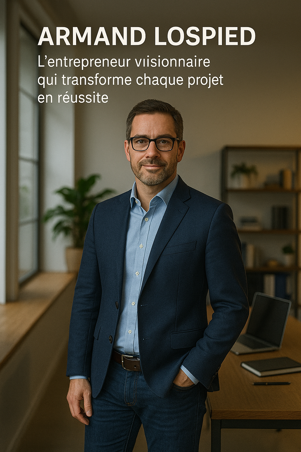 Armand Lospied : l&rsquo;entrepreneur qui transforme chaque projet en réussite